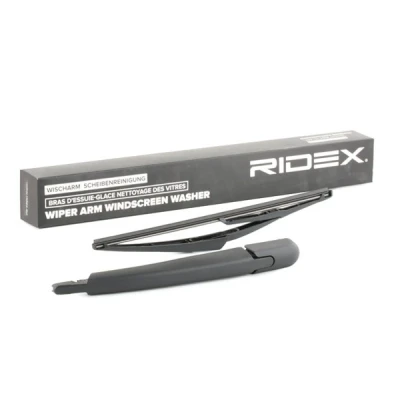 Abbildung von Wischarm, Scheibenreinigung Ridex 301W0169 hinten mit Kappe, integriertem Wischblatt MERCEDES BENZ: GLK, E Klasse T modell