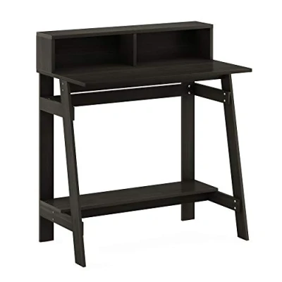 Abbildung von Furinno Simplistic A Frame Computertisch, Espresso