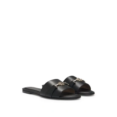 Abbildung von BOSS Emberlyn Pantolette flach, Damen, Größe: 38, Black Schuhe