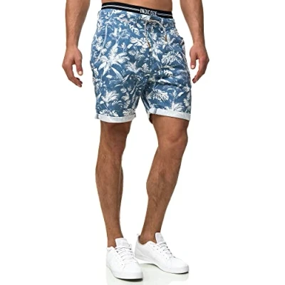 Abbildung von Indicode Jeans Shorts, Herren, Größe: XXL, Copen blue