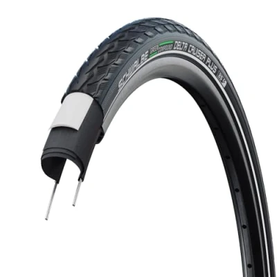 Abbildung von Schwalbe Außenreifen Delta Cruiser Plus 20 x 1.75 schwarz refl