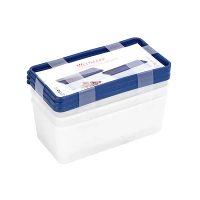 Abbildung von WESTMARK Vorratsdose Gefrierdose &quot;Trio&quot; 1,5 l, 3er Set, Kunststoff
