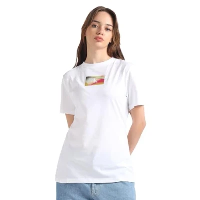 Abbildung von Calvin Klein Jeans T Shirt &quot;ILLUMINATED BOX LOGO SLIM TEE&quot;