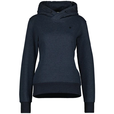Abbildung von alife &amp; kickin Sarinaak A Kapuzenpullover, Damen, Größe: Large, Marine melange
