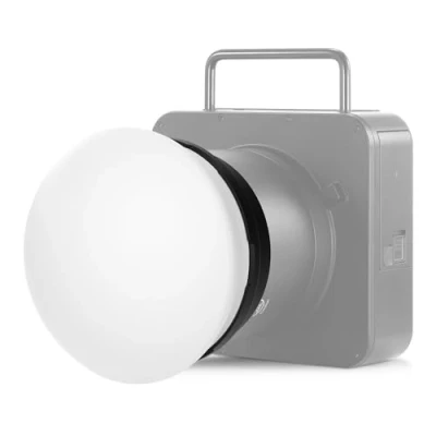 Abbildung von NEEWER Diffusor aus Silikon, Diffuser mit magnetischem Adapterring für Q4&amp;Q6 Outdoor Blitz, Speedlite Flash Lichtmodifikator Porträts, Produktfotografie, Hochzeiten, Werbung, CRS10