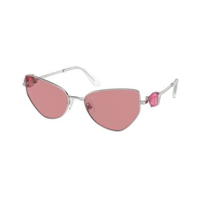 Abbildung von Swarovski Sonnenbrille, Damen, Größe: 57, Pink
