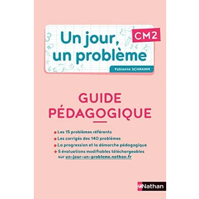 Abbildung von un jour, problème CM2 Guide pédagogique + Cahier élève PCF