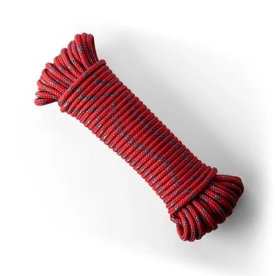 Abbildung von SNURO Polypropylen Seil (6mm, 20M) mit starkem PP Kernmaterial für hohe Stabilität Reißfeste Schnur Outdoor, Survival &amp; Garten reissfest leicht Bruchkraft 531 kg
