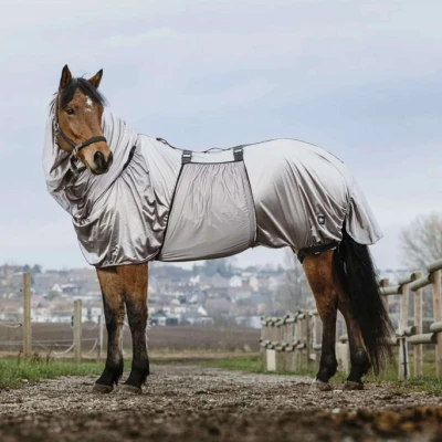 Abbildung von Riding World Ekzemerdecke Grau 155/206