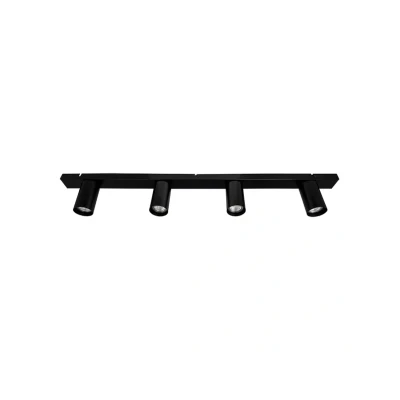 Abbildung von Dyberg Larsen Deckenstrahler Modern, schwarz, Länge 95 cm