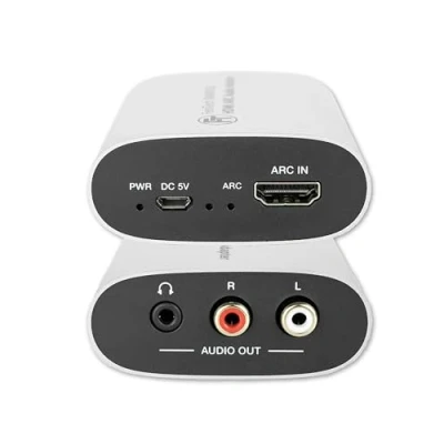 Abbildung von FeinTech Audio Wandler VMA00102 HDMI ARC auf Cinch &amp; Klinke, Lautstärkeregelung via TV