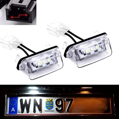 Abbildung von Do!LED P206 LED Kennzeichenbeleuchtung mit E Prüfzeichen Xenon Optik