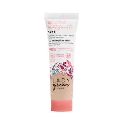 Abbildung von Lady Green Creme Skincare 5 in 1 Mattifying BB Cream