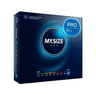 Abbildung von MY.SIZE Pro 72 mm 36 Stück