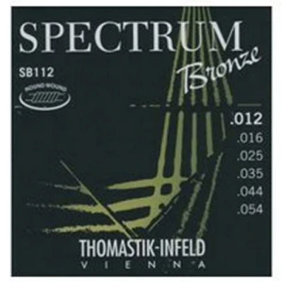 Abbildung von Thomastik Einzelsaite B/H .016 Stahl blank, vermessingt P16 für Akustikgitarren Spectrum SB112; Plectrum Acoustic AC113; Jazz Gitarre und E Gitarre, natürlich