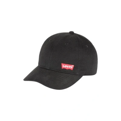 Abbildung von Levi&#039;s Richmond Batwing Curve Unisex Cap für Kinder, Größe: 53.5 56, Black
