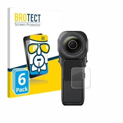 Abbildung von BROTECT Schutzglas für Insta360 One RS 1 Zoll 360 (6 Stück) Schutzfolie Panzer Folie Glas [Extrem Kratzfest 9H, Anti Fingerprint, Ultra Transparent]
