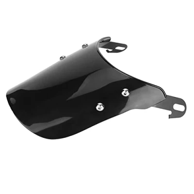 Abbildung von Motorrad Windschutzscheibe, Universal Windschutzscheiben Kratzfeste Roller Windschutzscheibe
