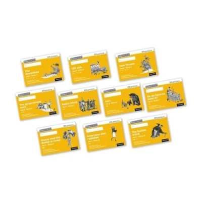 Abbildung von READ WRITE INC Phonics Set 5 Yellow Story Books Black and White Pack of 10 (NC PHONICS)