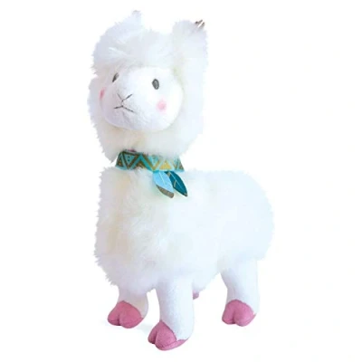 Abbildung von Histoire d&#039;ours d Lama Plüsch weiß 30 cm