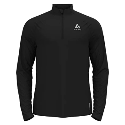 Abbildung von Odlo The Essential Ceramiwarm Mid Layer Half Zip Black M