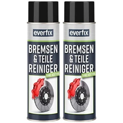 Abbildung von Everfix Bremsenreiniger Spray (2 x 500 ml) Bremsen und Teilereiniger Reiniger ohne Aceton