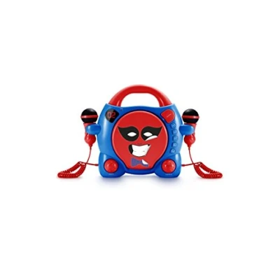 Abbildung von Big Ben, Portable CD Player met 2 Microphones My Billy (Rood/Blauw)