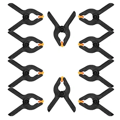 Abbildung von Azwamkue 10 Stück Fotostudio Licht Fotografie Hintergrund Clips Halter Klammern
