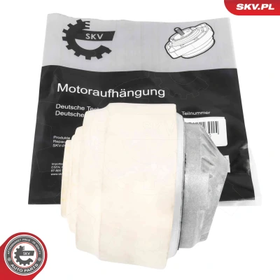 Abbildung von ESEN SKV 75SKV006 Motorlager beidseitig Aluminium, Gummi 113mm 126mm MERCEDES BENZ: S Klasse Limousine (W220) 320 CDI 3.2 1999 2005