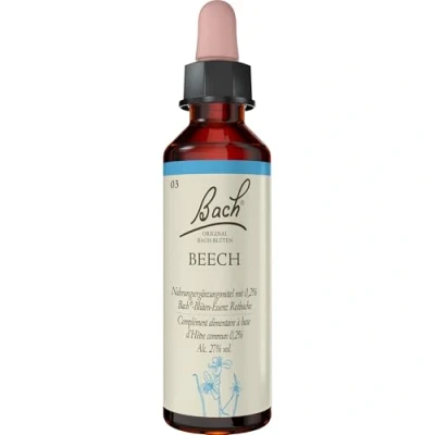 Abbildung von Bachblüten Beech Tropfen