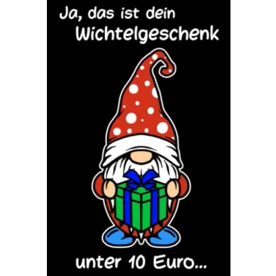 Abbildung von Wichtelgeschenk unter 10 Euro: lustiges Geschenk zum Wichteln (Notizbuch)