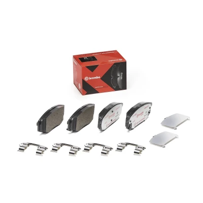 Abbildung von Bremsbelagsatz, Scheibenbremse BREMBO P 30 055X