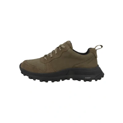 Abbildung von Clarks Sportlicher Schnürer, Damen, Größe: 37.5, Khaki nubuck Leder