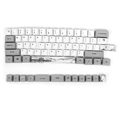 Abbildung von Hopcd PBT Sublimation Keycaps, 73 Stück, mechanische Universal Tastatur, Keycap, 5 seitig gefärbt, 6064 Tinte, mechanische/optische universelle PC Teile für Tastatur