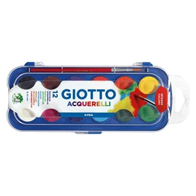 Abbildung von Giotto Malblock 12 Farben + 1 Pinsel, Kinder