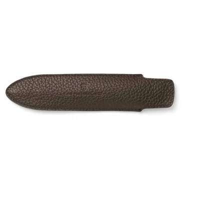 Abbildung von Graf von FABER CASTELL 118750 Stifteetui für 1 Schreibgerät, Cashmere, Dunkelbraun