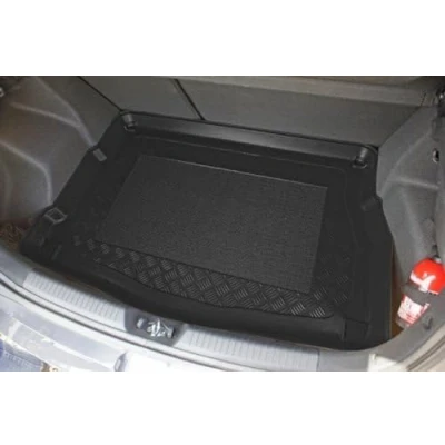 Abbildung von Kofferraumwanne mit Anti Rutsch passend für Kia Ceed II HB/3/5 05/2012 erhoehte Ladeflaeche (mit Staufach unter dem Kofferraumboden Hyundai: Modelle PREMIUM und STYLE Kia: L XL)