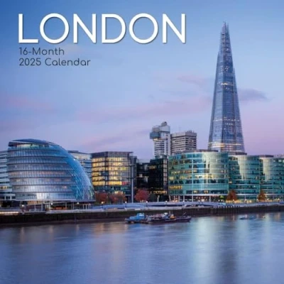 Abbildung von London 2025 16 Monatskalender: Original Gifted Stationery Kalender [Mehrsprachig] [Kalender] (Wall Kalender)