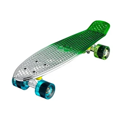 Abbildung von Ridge Unisex Youth R22 SILTK UV BLUE GREEN Skateboard, Blau/Grün, 56 cm