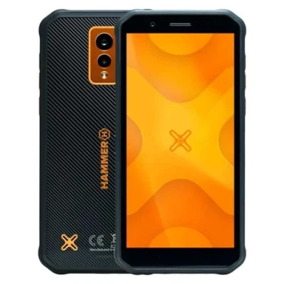 Abbildung von Hammer Energy X LTE Smartphone 5,5&quot; 64 GB 5000 mAh Schwarz Orange