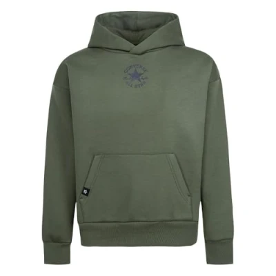 Abbildung von Converse Sustainable CORE Hoodie Unisex Kapuzenpullover für Kinder, Größe: 132/147, Utility