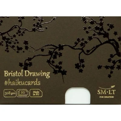 Abbildung von SMLT C 20(308) Haikucards 147x106 mm Bristolpapierkarten in der Box, 308 gsm Bristolpapier, 20 Karten
