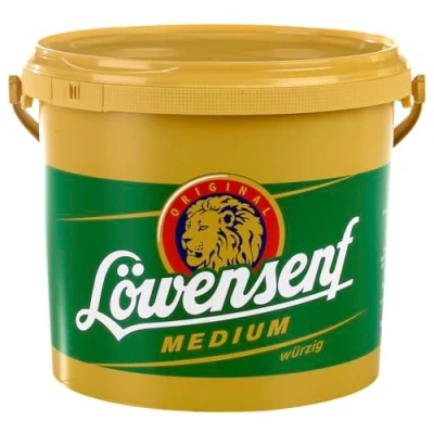 Abbildung von Löwensenf Medium 5 kg Eimer