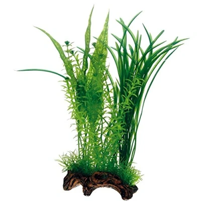Abbildung von Hobby Aquariendeko Flora Root 1 L, 30 cm Kunststoffpflanze für Aquarien