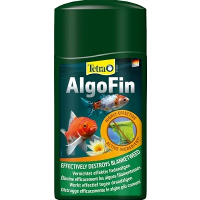 Abbildung von Tetra Pond AlgoFin Teich Algenvernichter wirkt effektiv bei Fadenalgen, Schwebealgen und Schmieralgen im Gartenteich, 3 L