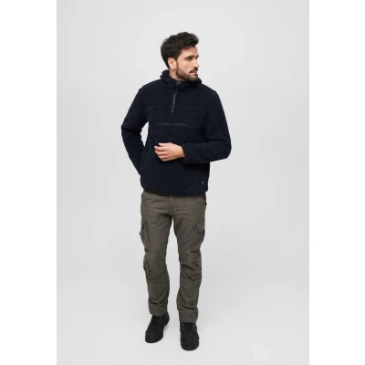 Abbildung von Brandit Fleecepullover, Herren, Größe: 7XL, Navy