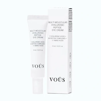 Abbildung von Multi Molecular Hyaluronic Peptide Eye Cream 15 ml + 7 Hyaluronsäuren 26 17 Aminosäuren Matrixyl Argireline