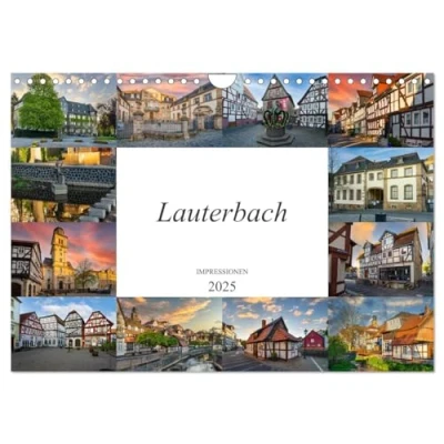 Abbildung von Lauterbach Impressionen (Wandkalender 2025 DIN A4 quer), CALVENDO Monatskalender