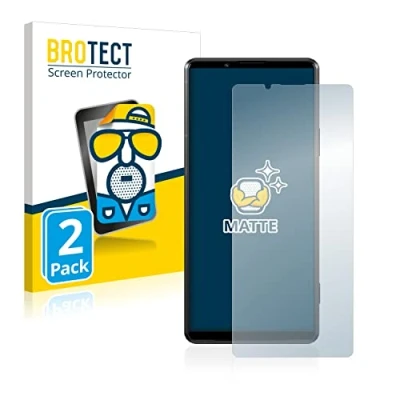 Abbildung von BROTECT Entspiegelungs Schutzfolie für Sony Xperia Pro I (2 Stück) Matte Displayschutz Folie, Anti Reflex, Fingerprint