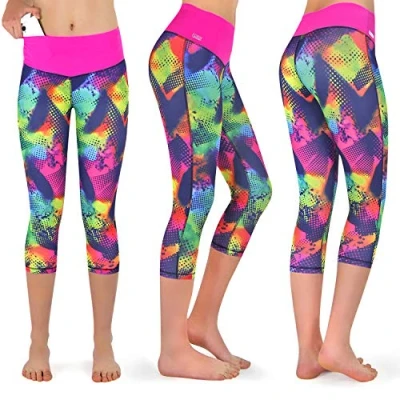 Abbildung von Formbelt 3/4 Capri MIT Handytasche Lederhose, Damen, Größe: Large, Brazil